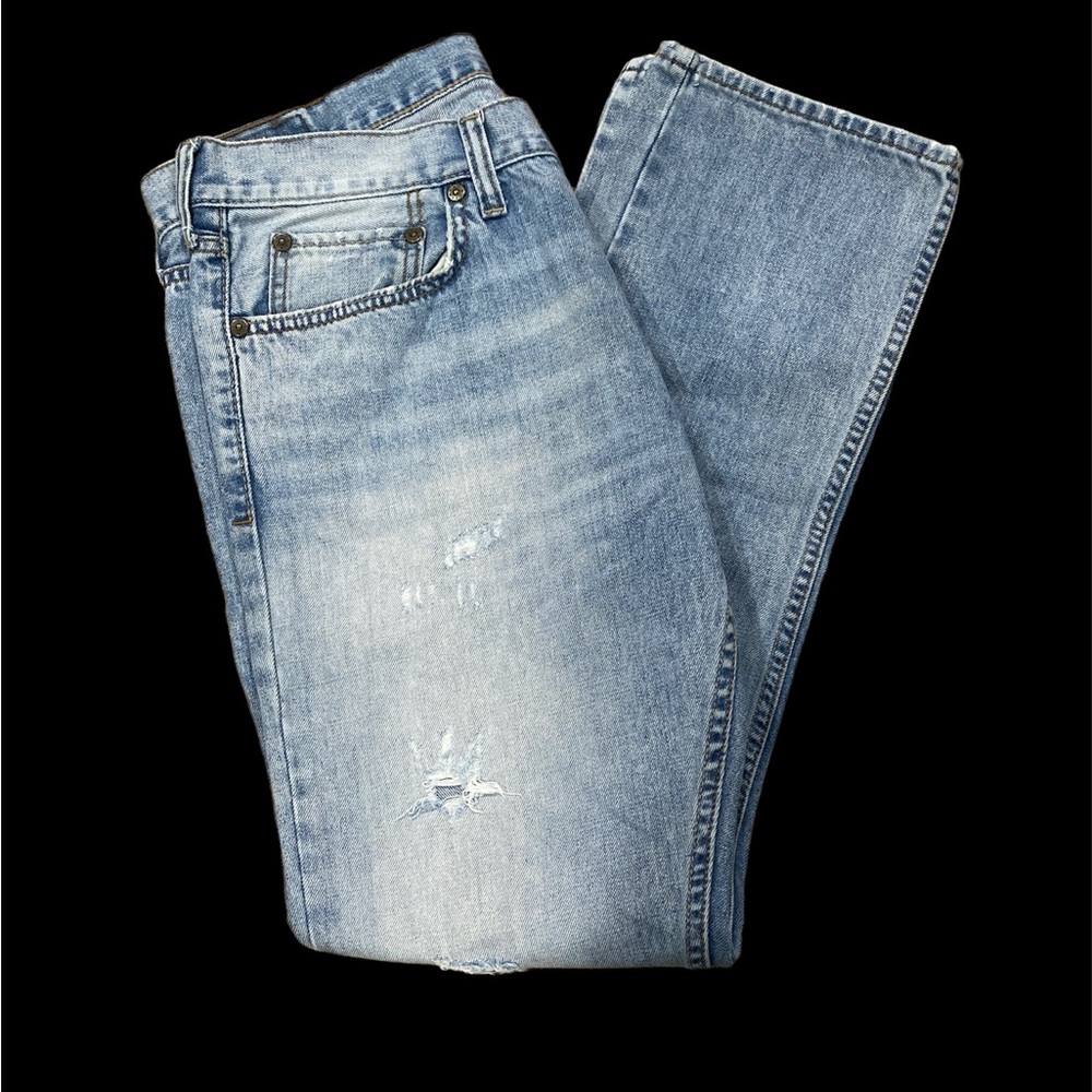 BULLHEAD Lightly Distressed Denim
